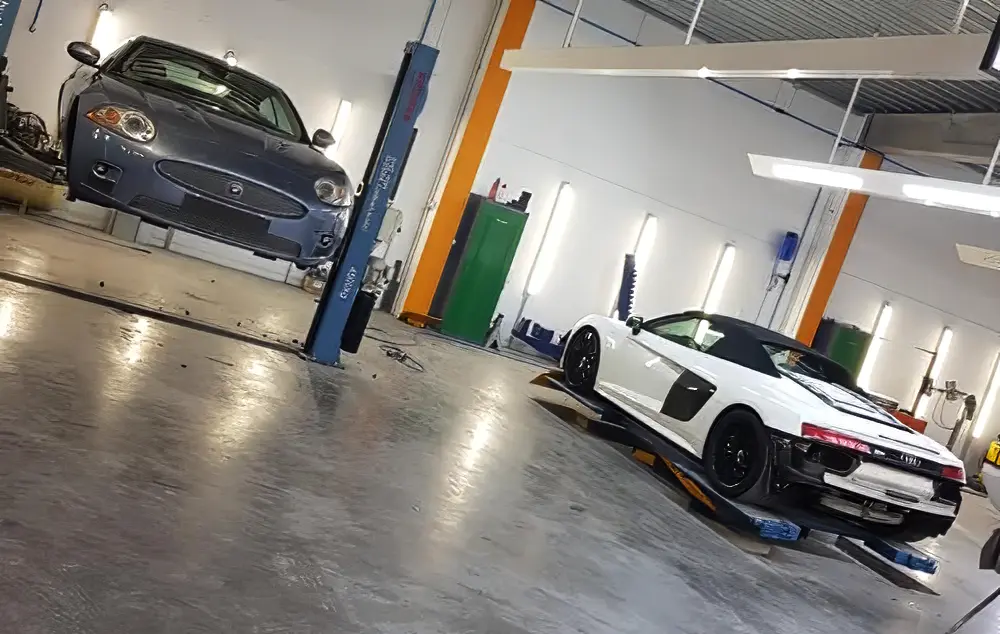 Entretien de voiture moderne